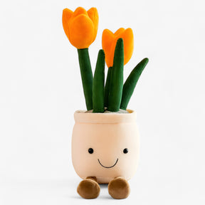 Tulipa | Pluche Vetplanten | Schattige charme - Oranje - Tulipa | Pluche Vetplanten | Schattige charme - €25 - Pantinoshop