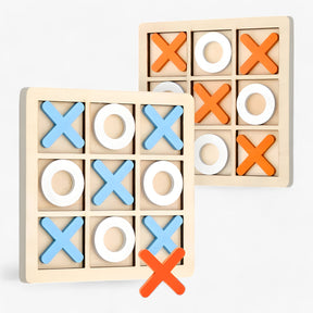 Slim Plezier | Houten Tic-Tac-Toe Spel - - Slim Plezier | Houten Tic-Tac-Toe Spel - €25 - Pantinoshop