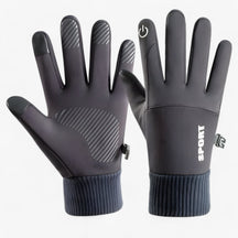 Lucas | Winter Waterdichte Handschoenen - Warmte, Grip & Touchscreen - €25 : Lucas | Winter Waterdichte Handschoenen - Warmte, Grip & Touchscreen in Donkergrijs van Pantino