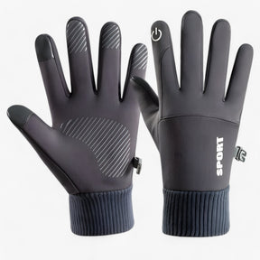 Lucas | Winter Waterdichte Handschoenen - Warmte, Grip & Touchscreen - €25 : Lucas | Winter Waterdichte Handschoenen - Warmte, Grip & Touchscreen in Donkergrijs van Pantino