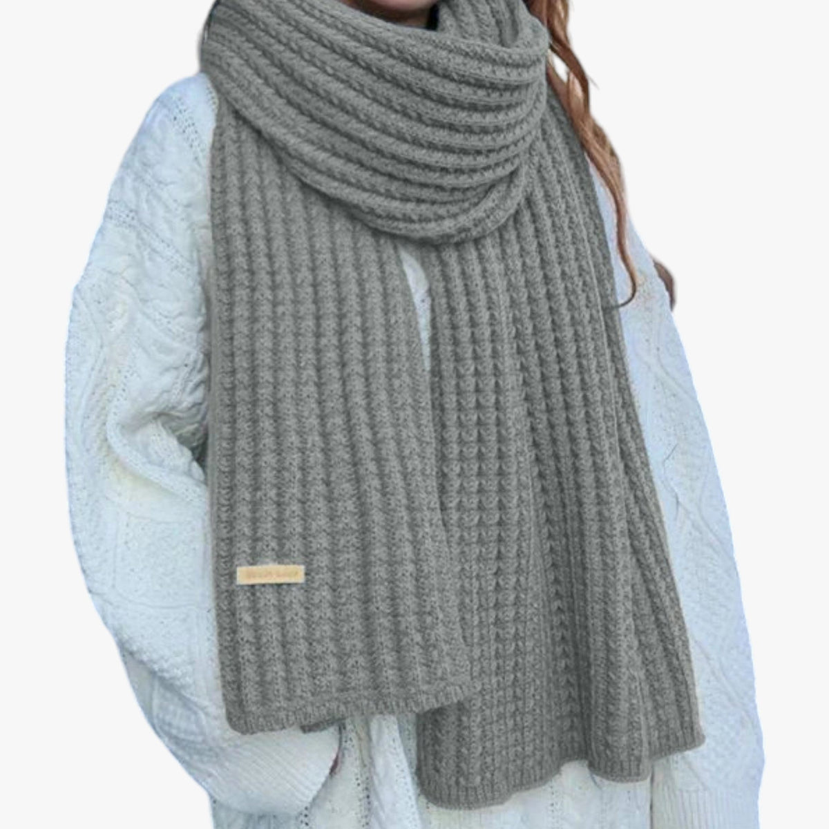 men's fashion : Rylie | Gebreide thermische sjaal voor de winter - Ultieme bescherming tegen de kou in van Pantino