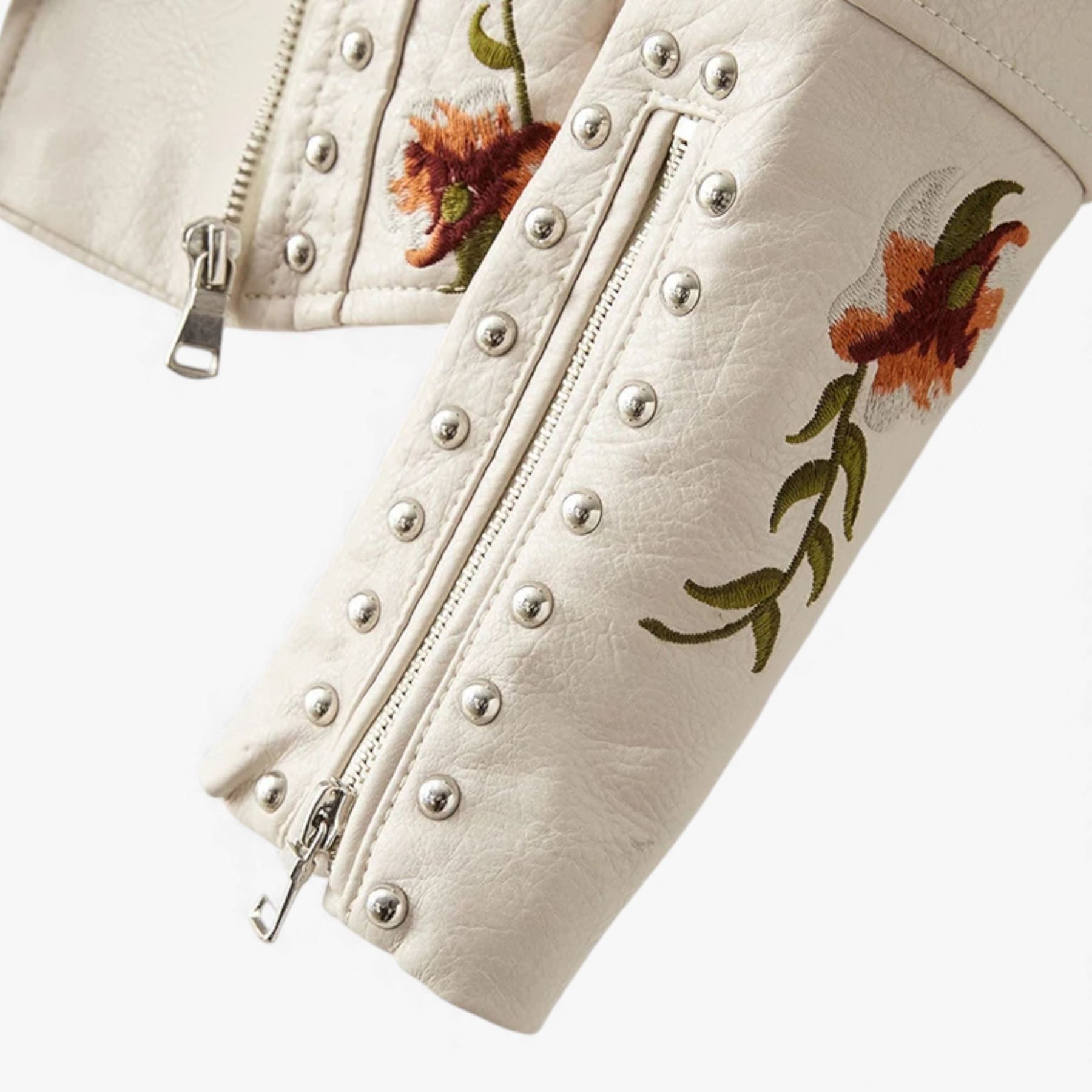 Damesjassen & -jacks : Cassey | Dames Retro Tussenjas met Bloemenmotief in van Pantino