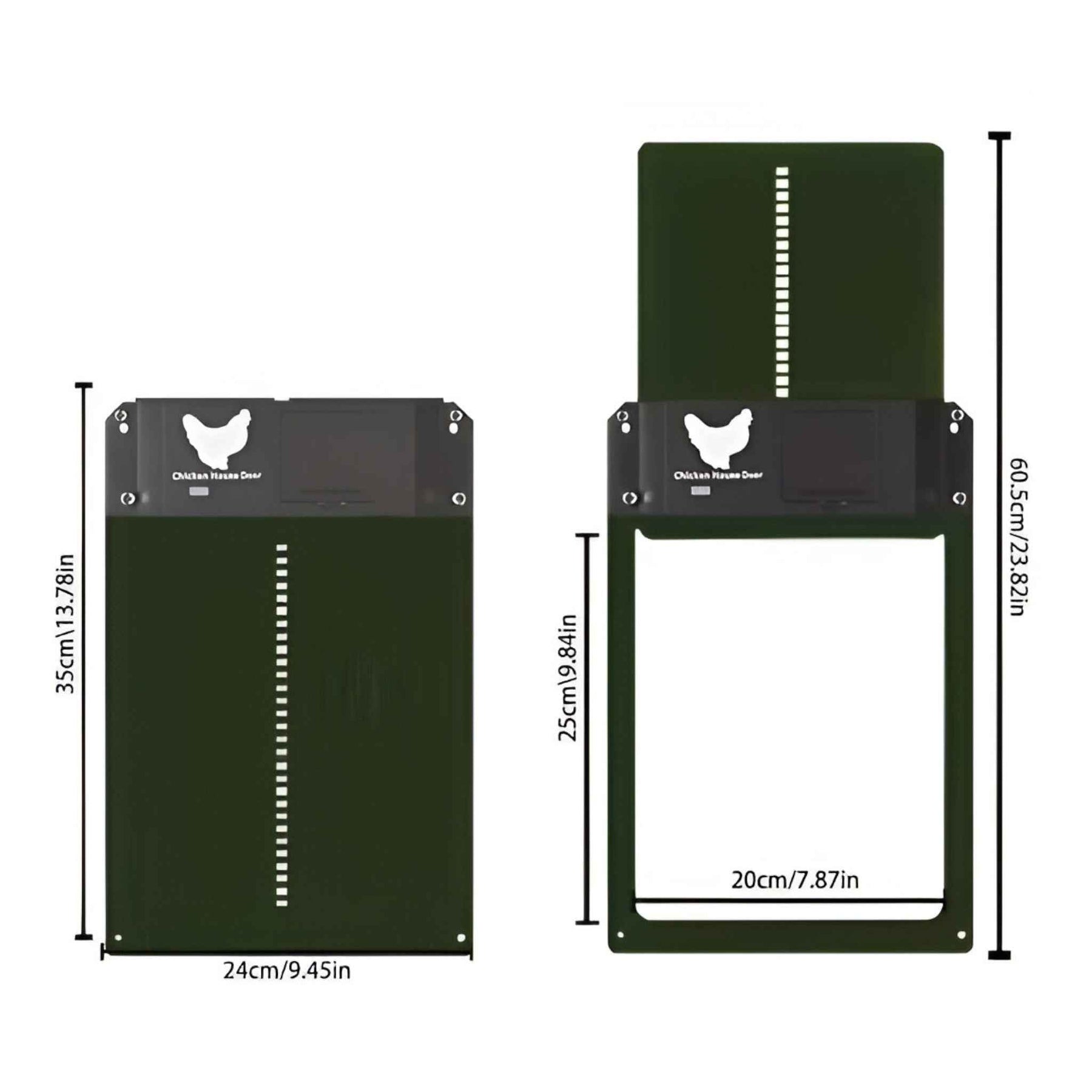 Automatische Solar Deur PRO+ voor Kippenhok - Lichtsensoren & Slimme Timer