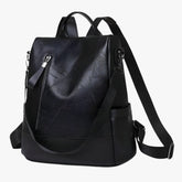 Celeste | Stijlvolle vintage rugzak - perfect voor school en op reis - €25 : Celeste | Stijlvolle vintage rugzak - perfect voor school en op reis in Zwart van Pantinoshop