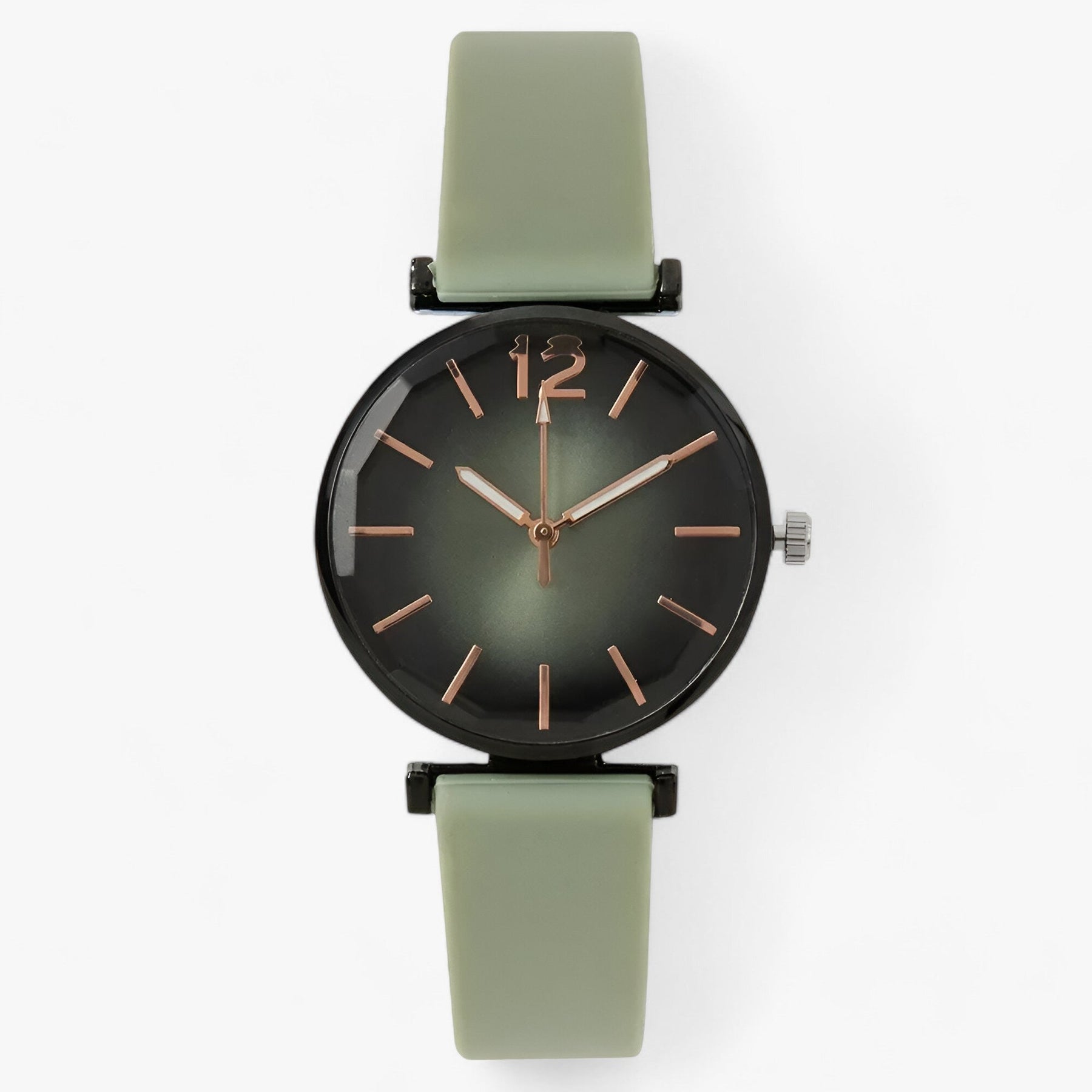 Crizel | Trendy sportstoel - zwarte onderstel, groene siliconen band - grijs - Crizel | Trendy sportstoel - zwarte onderstel, groene siliconen band - €25 - Pantino