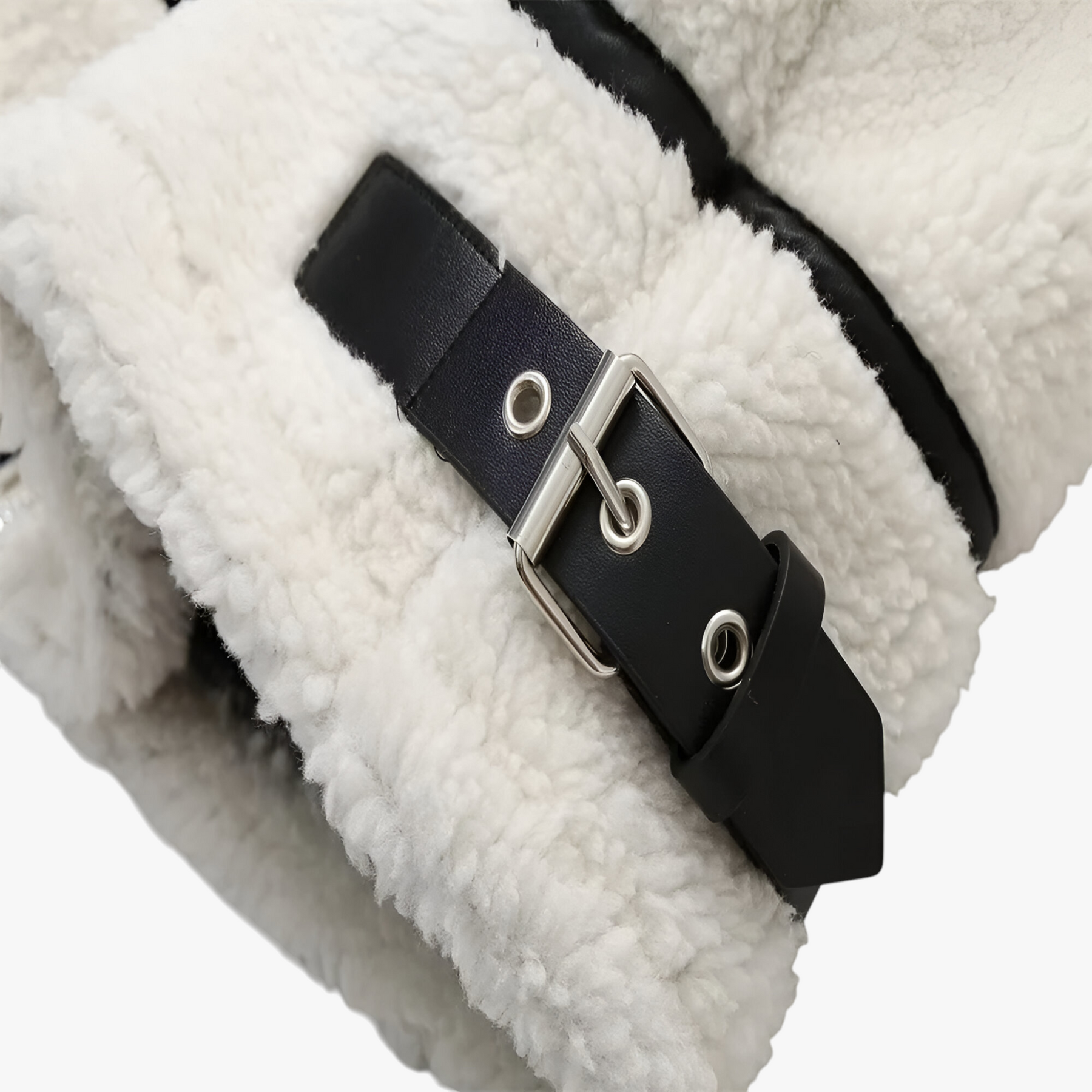 Damesjassen & -jacks : Mira | Dames Winterjas in Pluche voor Koude Dagen in van Pantino