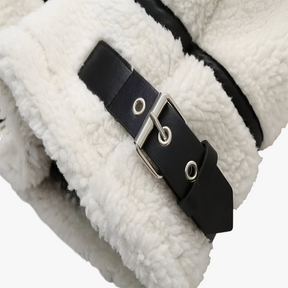 Damesjassen & -jacks : Mira | Dames Winterjas in Pluche voor Koude Dagen in van Pantino