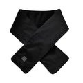 Bufanda térmica negra - Calidez acogedora para cuello en invierno - Forro polar