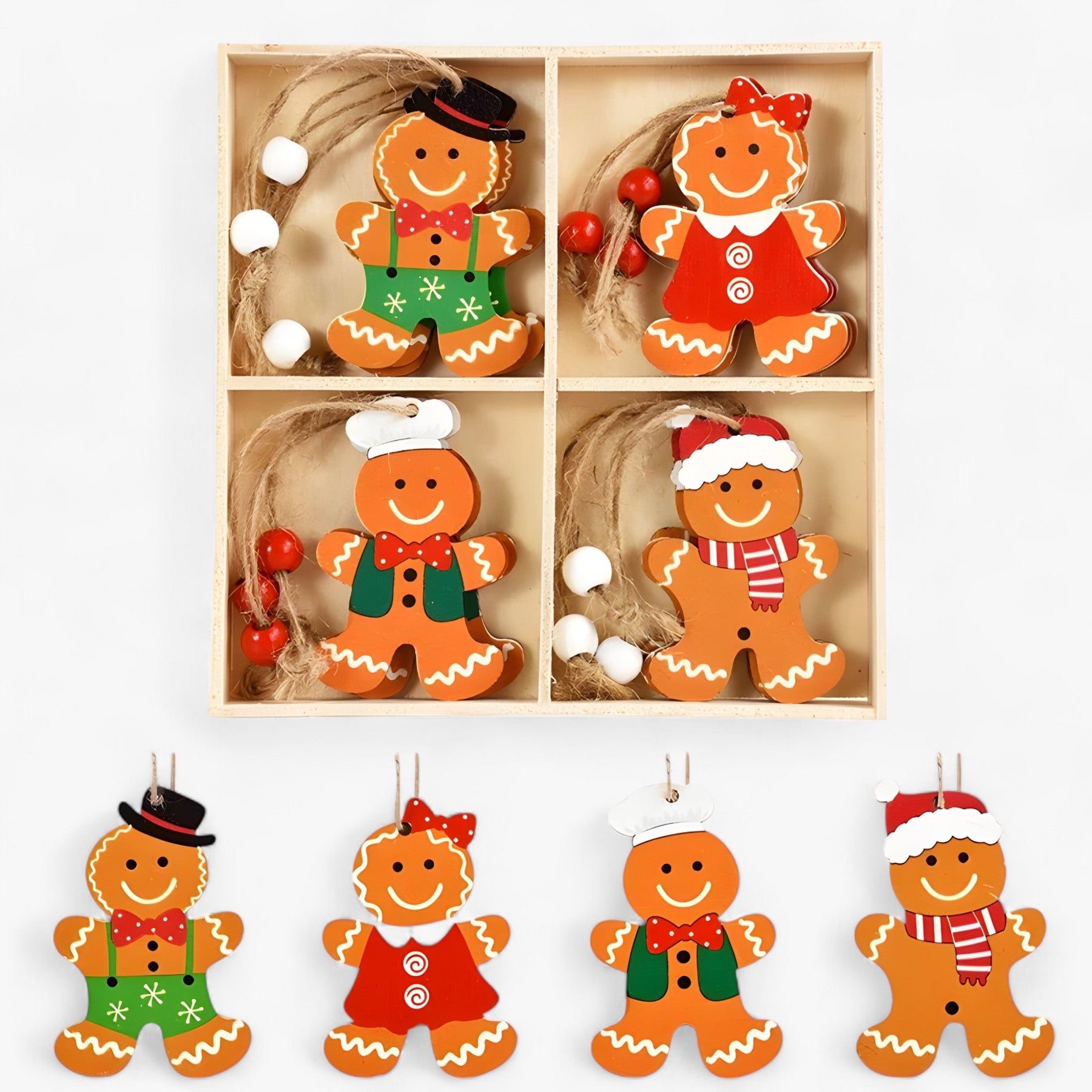 GingerMan | Kerstboomdecoratie - Perfect Cadeau voor Kinderen - - GingerMan | Kerstboomdecoratie - Perfect Cadeau voor Kinderen - €25 - Pantinoshop