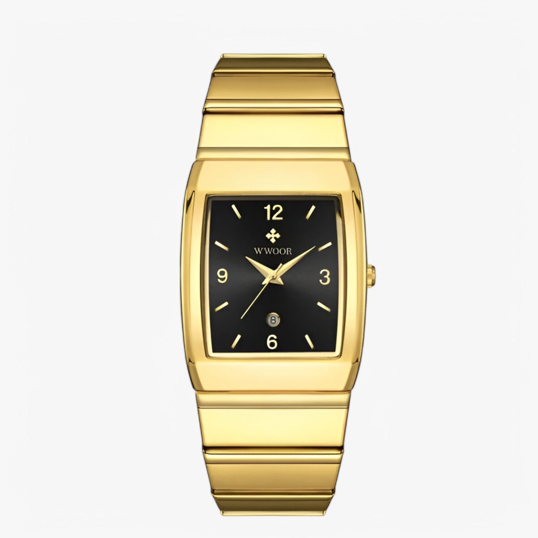 watches : Aeneas | Casual Luxe Herenhorloge in Zwart goud van Pantinoshop