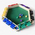 Strategiczna zabawa - gra Shut the Box - zielona