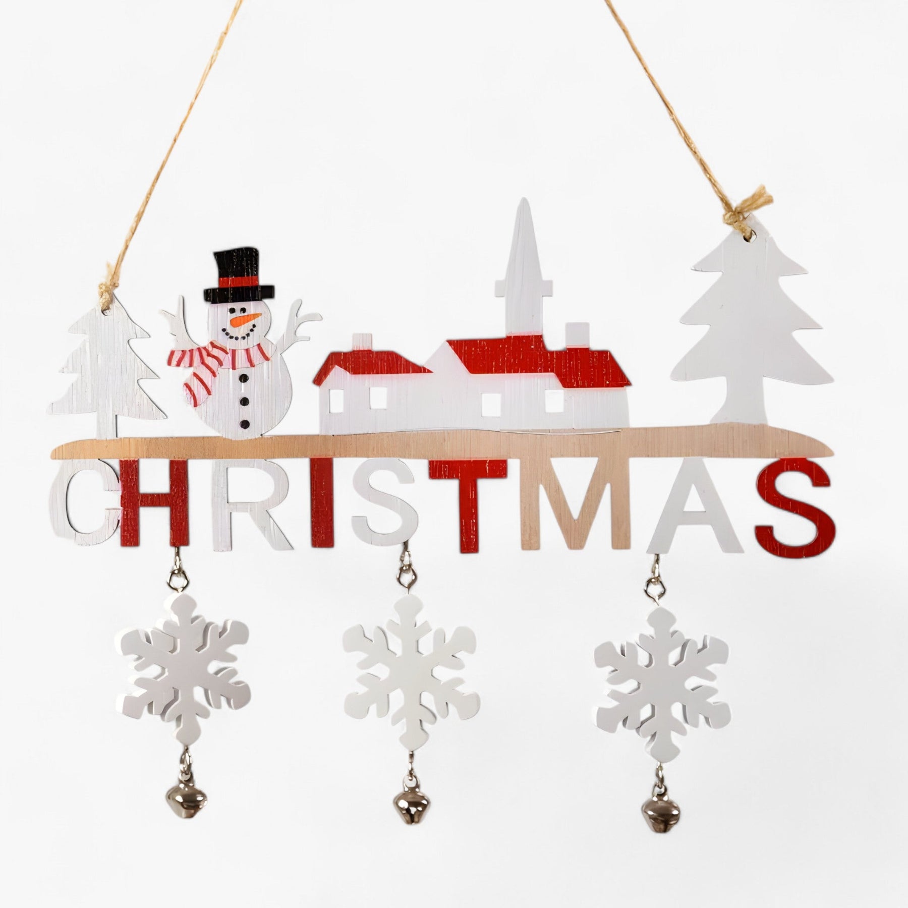 Gnorman Houten Kabouter Hangend Ornament - Feestelijk en grillig decor - 4 - (1+1 gratis) Gnorman Houten Kabouter Hangend Ornament - €25 - Pantino