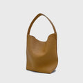 Torba typu tote beżowa - skóra premium
