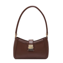 bags : Klassieke Handtas Dames - Goudkleurige Hardware Tijdloos - Synthetisch Leer in Brown van Pantino