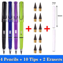Pencil : Eeuwig Potlood 5mm - Nooit Slijpen Altijd Scherp - Metaal in Set B van Pantino
