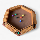 Strategisch Plezier | Shut The Box Spel - €25 : Strategisch Plezier | Shut The Box Spel in Bruin van Pantinoshop