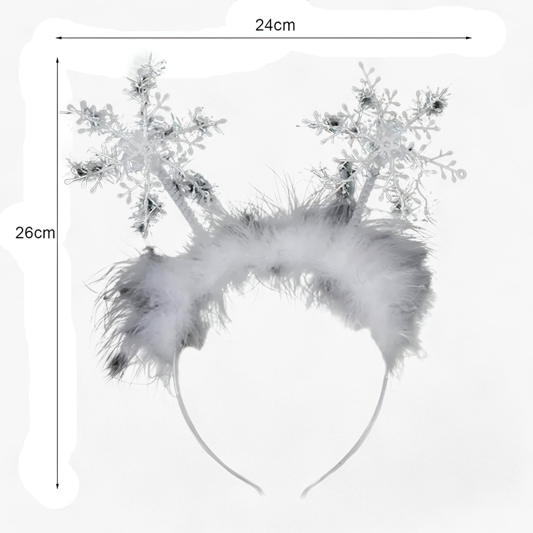 Fluff | Exquise en Schattige Feestaccessoire - Kerstmis Sneeuwvlok Haarband voor Meisjes - - Fluff | Exquise en Schattige Feestaccessoire - Kerstmis Sneeuwvlok Haarband voor Meisjes - €25 - Pantinoshop