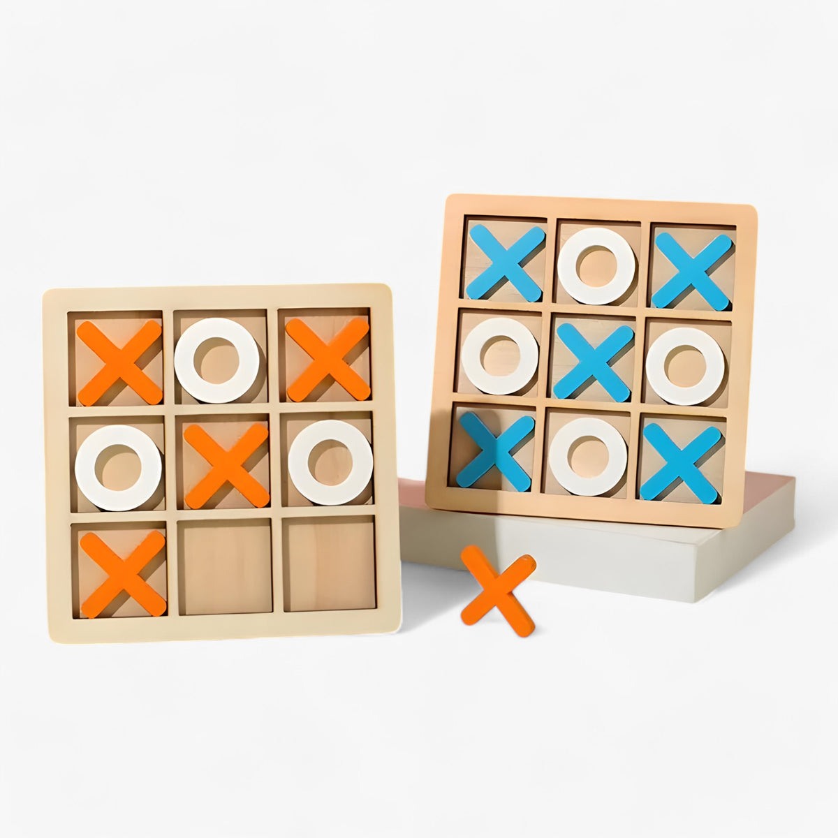 Slim Plezier | Houten Tic-Tac-Toe Spel - - Slim Plezier | Houten Tic-Tac-Toe Spel - €25 - Pantinoshop