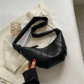 Borsa Mezzaluna Chic - Nera