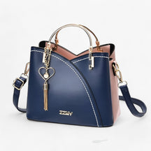 Loisa | Elegante en veelzijdige leren crossbodytas voor vrouwen in trendy kleuren - €25 : Loisa | Elegante en veelzijdige leren crossbodytas voor vrouwen in trendy kleuren in Donkerblauw van Pantinoshop