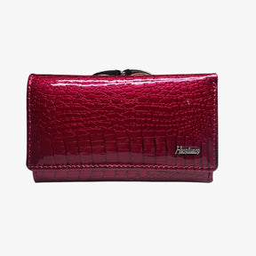 Regina | Luxe damesportemonnee van leer - Elegant en praktisch- €25 : Regina | Luxe damesportemonnee van leer - Elegant en praktisch in bordeaux van Pantinoshop