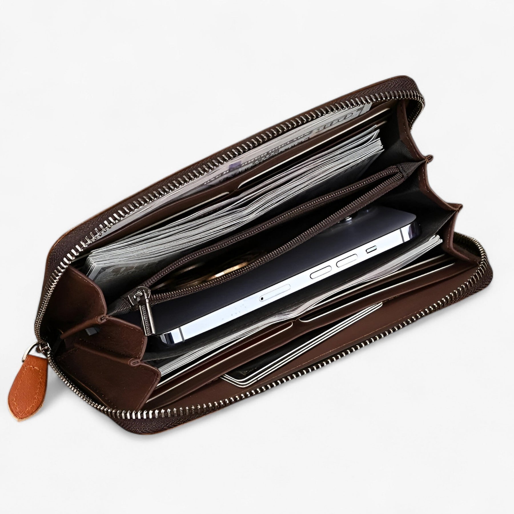 Long Leather Wallet for Men - €25 : Long Leather Wallet for Men in from Pantinoshop