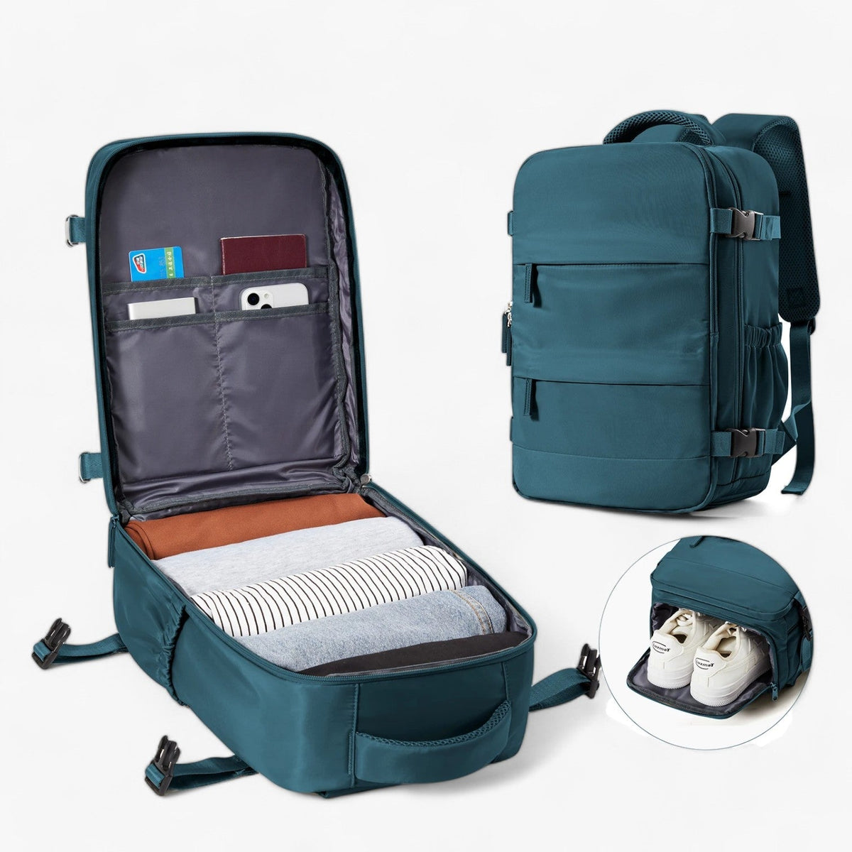 bags : Hampus Compact Cabin Rugzak - Praktisch en Stijlvol in van Pantinoshop