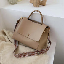 bags : Satchel Tas Dames Khaki - Urban Chic in Khaki van Pantino