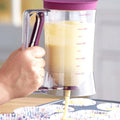Praktisk Dejdispenser - Pandekager & Cupcakes på ingen tid - Lilla