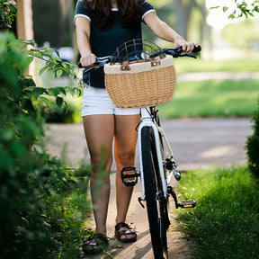 Honden Fietsmand Voorop - Naturel - Honden Fietsmand Voorop - Pantino