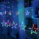 Lana 138 LED sterrenslinger - Verlicht uw feestelijkheden met elegantie - Veelkleurig - Lana 138 LED sterrenslinger - Verlicht uw feestelijkheden met elegantie - €25 - Pantino