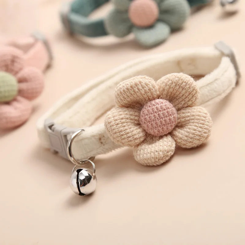 Verstelbare Kattenhalsband Bloem - - Verstelbare Kattenhalsband Bloem - Pantino