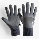 Lucas | Winter Waterdichte Handschoenen - Warmte, Grip & Touchscreen - €25 : Lucas | Winter Waterdichte Handschoenen - Warmte, Grip & Touchscreen in Grijs van Pantino