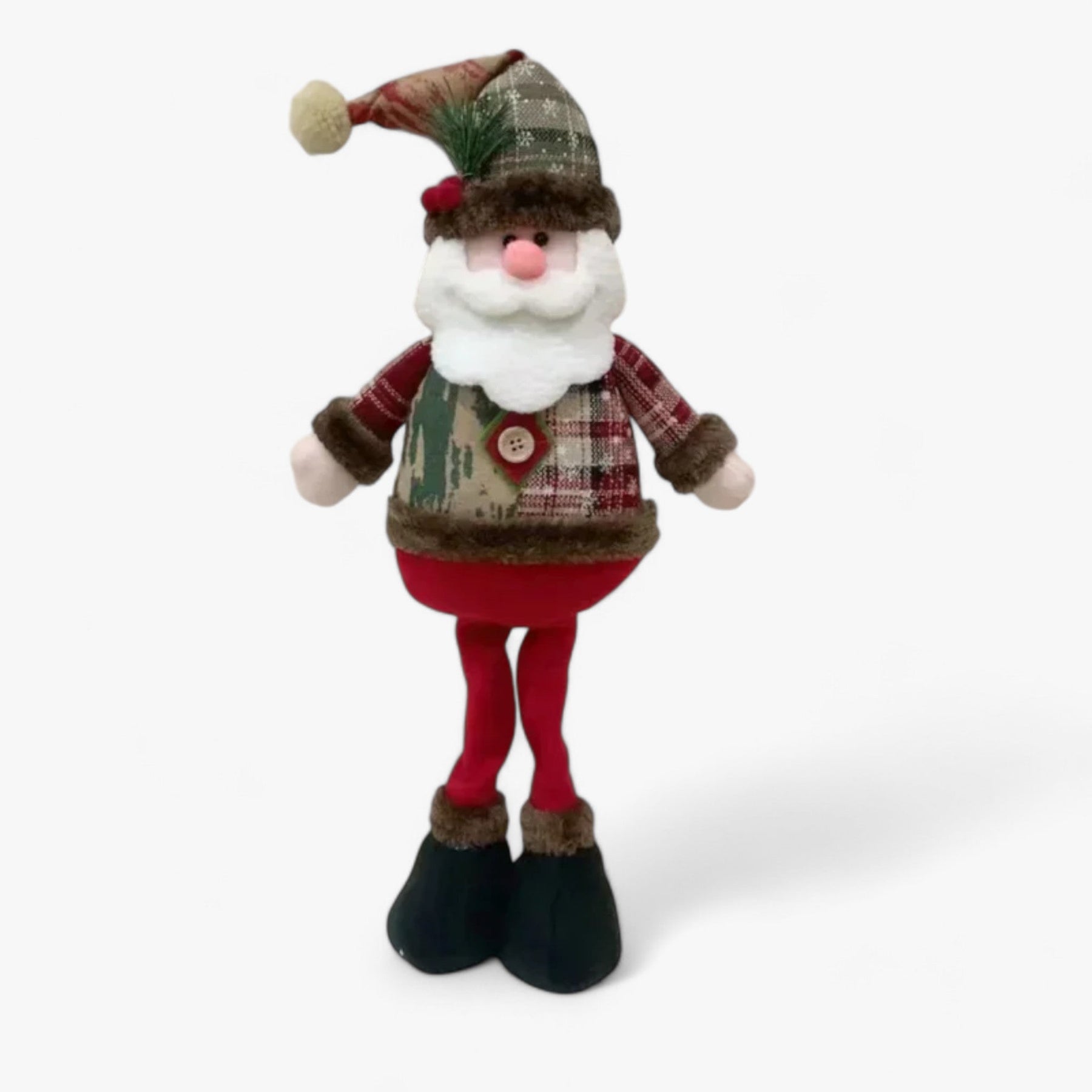 Kerstpop | Sneeuwpop & Kerstman pluche - Feestelijke woondecoratie & kerstcadeaus - Kerstman - Kerstpop | Sneeuwpop & Kerstman pluche - Feestelijke woondecoratie & kerstcadeaus - €25 - Pantino