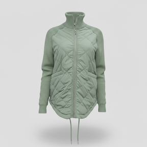 Jackets : Yulia | Lichtgewicht jack voor dames in Groen van Pantino
