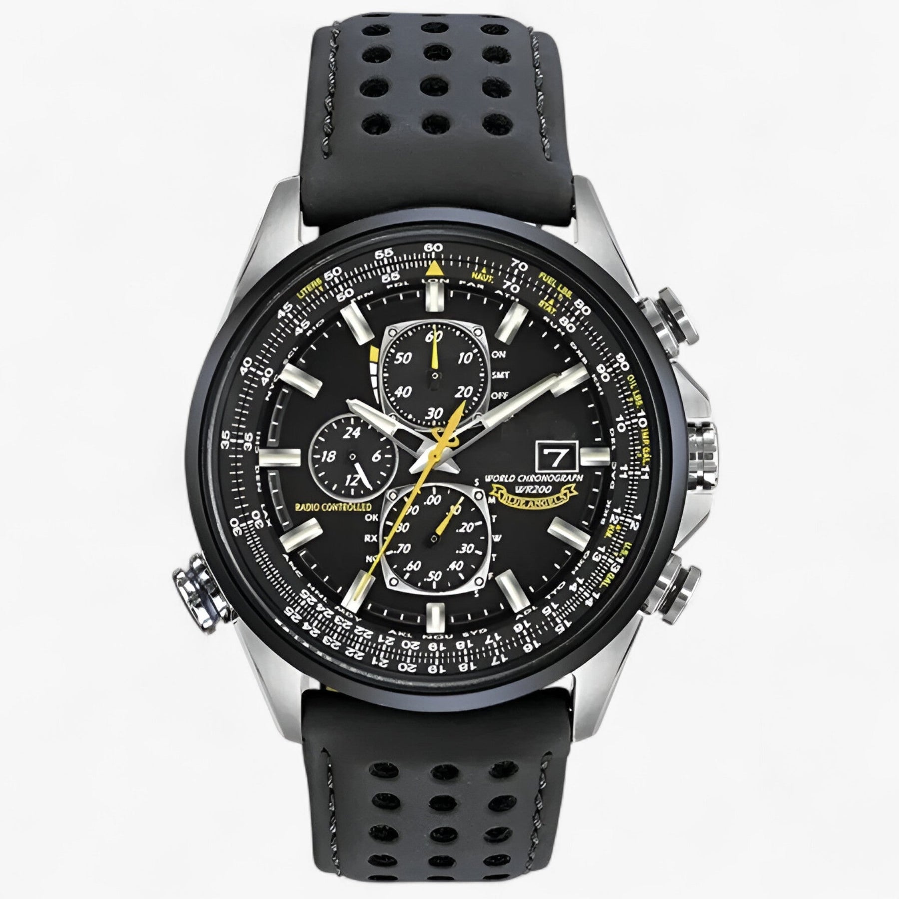 Heren Chronograaf Horloge MultiSteel 42mm, Zilverkleurig Staal met Elegante Blauwe Wijzerplaat