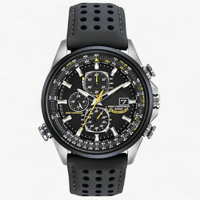 Heren Chronograaf Horloge MultiSteel 42mm, Zilverkleurig Staal met Elegante Blauwe Wijzerplaat