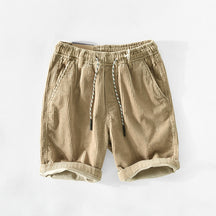 Korte Broek van Ribfluweel - Stijl en Comfort voor Heren