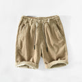 Katoenen Shorts Heren - Comfort en Gemak voor de Zomer - Beige