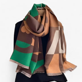 Livia | Bloemige Pashmina Sjaal – Warme Elegantie voor Herfst en Winter - €25 : Livia | Bloemige Pashmina Sjaal – Warme Elegantie voor Herfst en Winter in C4 180x65cm van Pantinoshop
