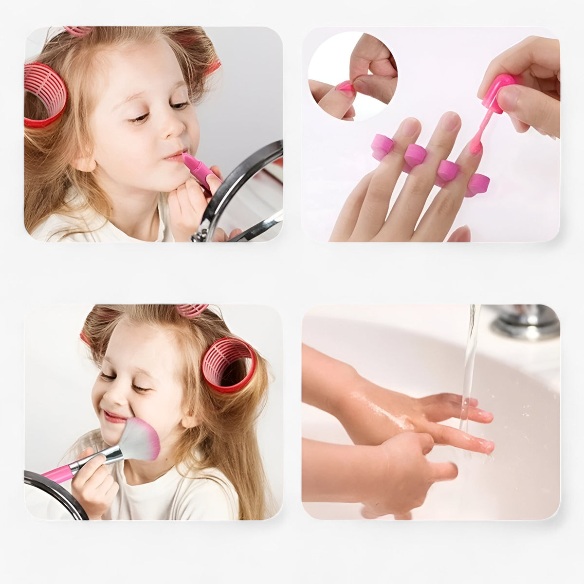 Prinses Beauty | Veilige Make-up Speelset voor Kinderen - - Prinses Beauty | Veilige Make-up Speelset voor Kinderen - €25 - Pantinoshop