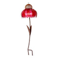 Casa para pájaros con flor de cono - Rojo