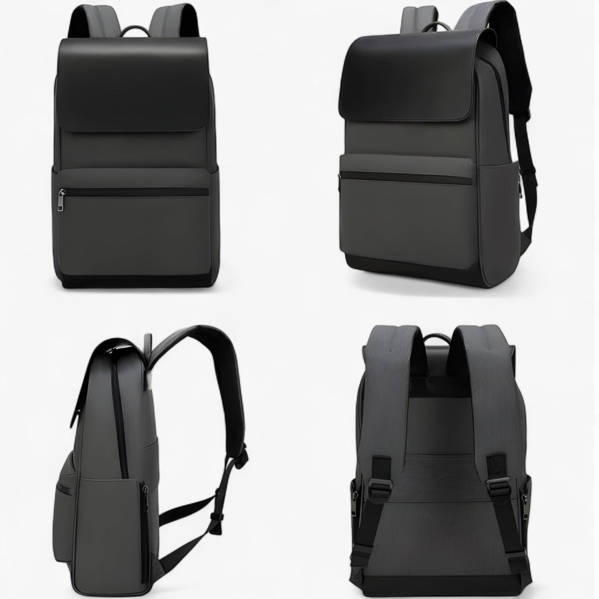 bags : Simon | Edge Pro Rugzak zwart mat in van Pantinoshop