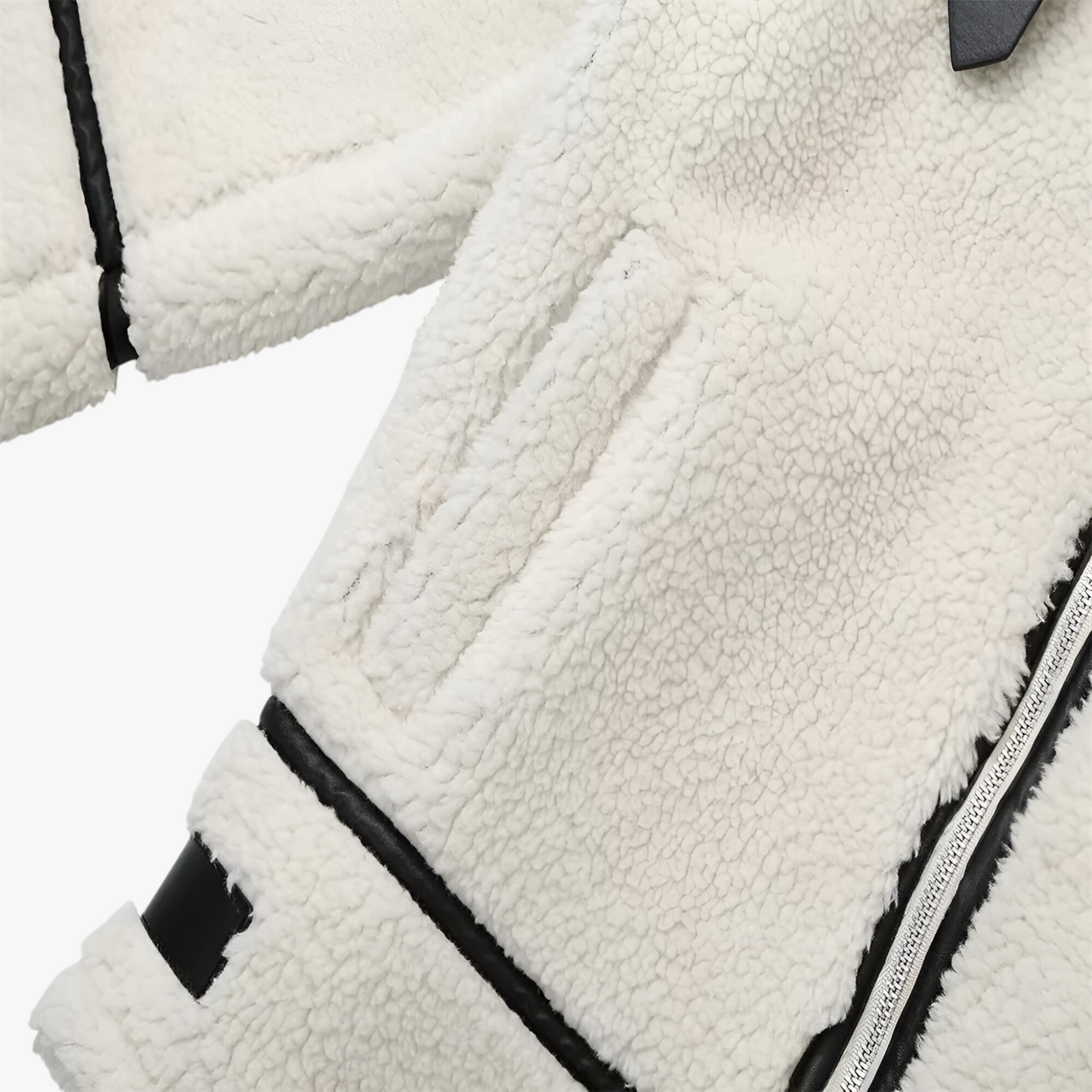 Damesjassen & -jacks : Mira | Dames Winterjas in Pluche voor Koude Dagen in van Pantino