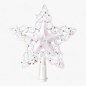 Flake Star | Gouden en Zilveren Decoraties met Glitter – Verfraai uw Kerstboom - 6 - Flake Star | Gouden en Zilveren Decoraties met Glitter – Verfraai uw Kerstboom - €25 - Pantinoshop