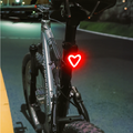 Luce Anteriore per Bici LED - Diffondi Amore - Illuminazione Colorata