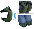 KneeGuard Pro: wygodne nakładki do ogrodu i prac domowych - czarne
