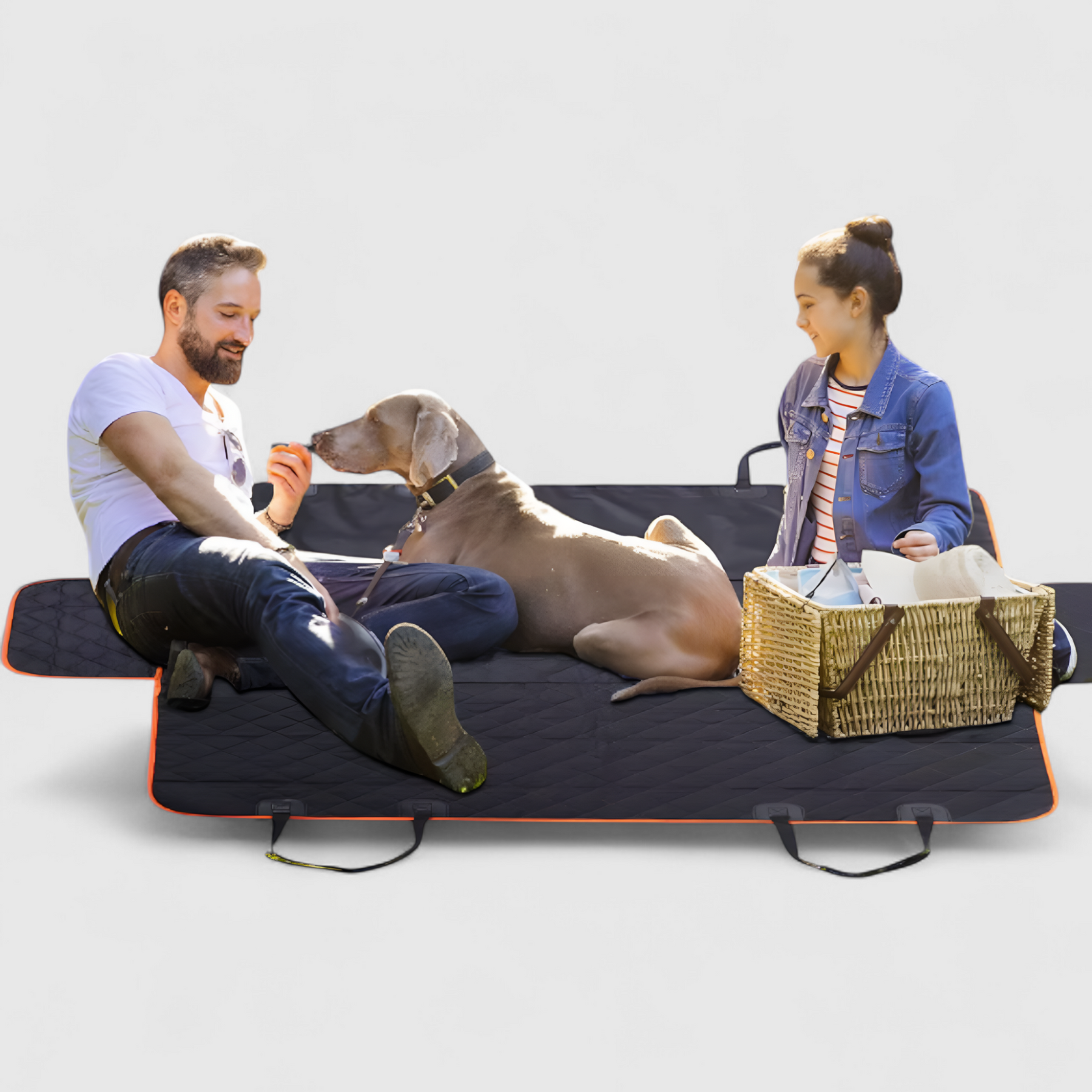 pets : Hartboden | Autositzerweiterung für Hunde - Komfortabel und sicher auf Reisen für deinen Hund in van Pantinoshop