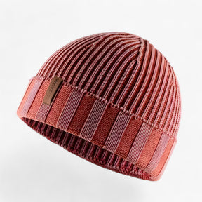 Wanwan | Katoenen Vintage Gewassen Gebreide Beanie Muts - Perfect voor Winter - Rood CHINA - Wanwan | Katoenen Vintage Gewassen Gebreide Beanie Muts - Perfect voor Winter - €25 - Pantinoshop