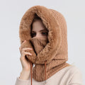 Gorra Caqui - Capucha Caliente de Invierno
